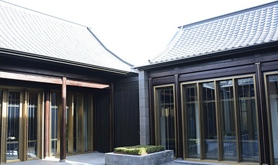 四合院铜装饰型材案例